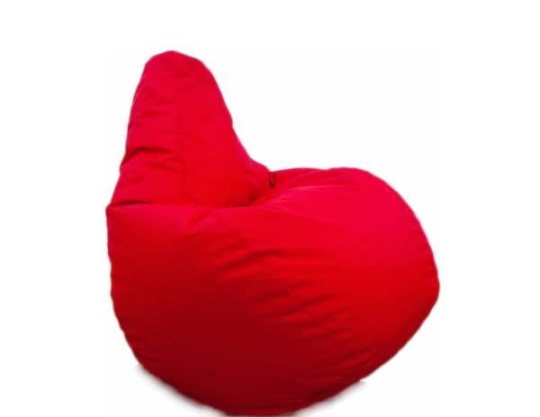 Кресло мешок ткань «Оксфорд» красный