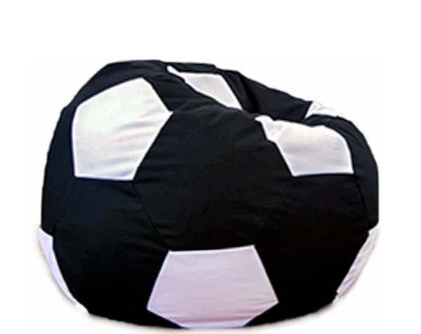 Кресло мяч «Оксфорд» Черно-белый