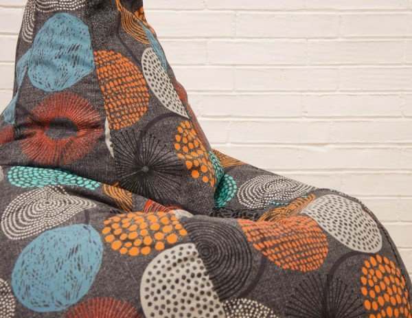 Кресло мешок терможаккард «Цветы Пикассо»