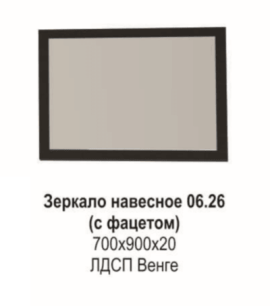 Зеркало навесное