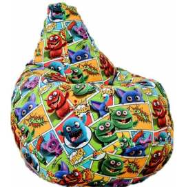 Кресло мешок велюр  «Xpoint » Монстры