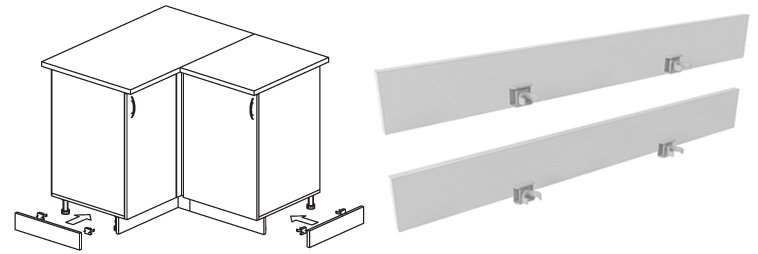 Цоколь торцевой