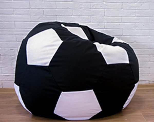 Кресло мяч «Оксфорд» Черно-белый