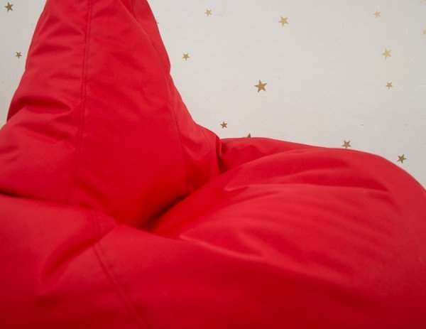 Кресло мешок ткань «Оксфорд» красный